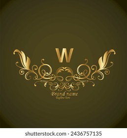Creative Initial letter w logo design with modern business vector template. Creative isolated w monogram logo design