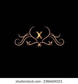 Creative Initial letter X logo design with modern business vector template. Creative isolated X monogram logo design