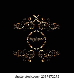Creative Initial letter x logo design with modern business vector template. Creative isolated x monogram logo design