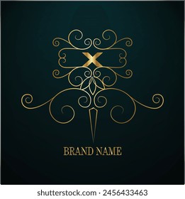 Creative Initial letter x logo design with modern business vector template. Creative isolated x monogram logo design