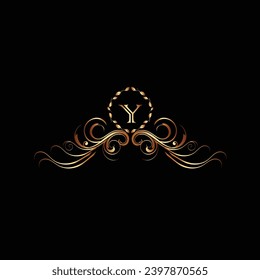 Creative Initial letter y logo design with modern business vector template. Creative isolated y monogram logo design