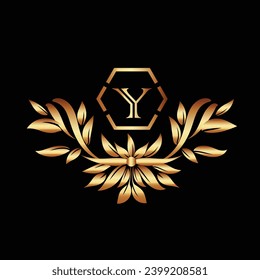 Creative Initial letter Y logo design with modern business vector template. Creative isolated Y monogram logo design