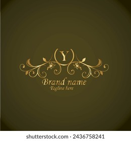 Creative Initial letter y logo design with modern business vector template. Creative isolated y monogram logo design