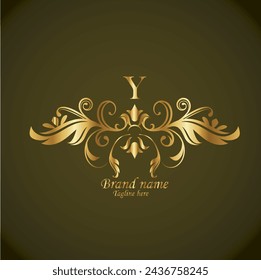 Creative Initial letter y logo design with modern business vector template. Creative isolated y monogram logo design