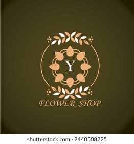 Diseño inicial creativo de la letra y del logotipo con plantilla moderna del vector del negocio. Diseño de logotipo aislado y monograma creativo
