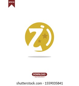 Creative initial letter Z concept logo vector design template