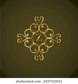 Creative Initial letter z logo design with modern business vector template. Creative isolated z monogram logo design