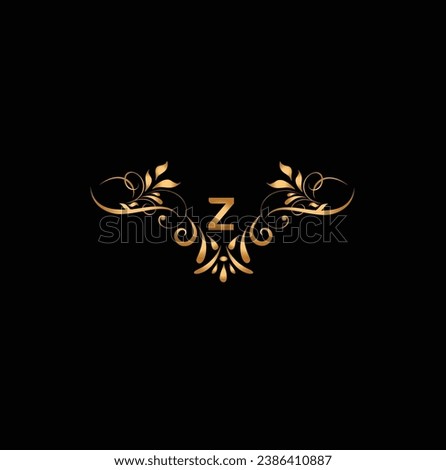 Creative Initial letter Z logo design with modern business vector template. Creative isolated Z monogram logo design