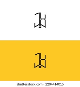 Creative initial letters CX Home And Construction logo.It will be suitable for which company or brand name start those initial.