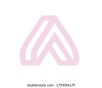 creative initial A logo letters and monogram logo designs