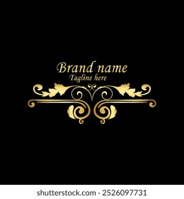 criativo inicial novo nome da banda logo design, nome da banda último logotipo, monograma último logotipo com design de logotipo novo luxo