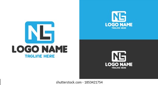 Creative Initial NLG for company logo, print, digital, icon, apps, and other marketing material purpose