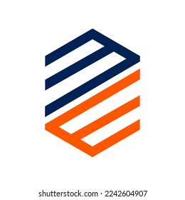Creative initials ME logo desin for company business