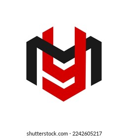 Creative initials MY logo desin for company business