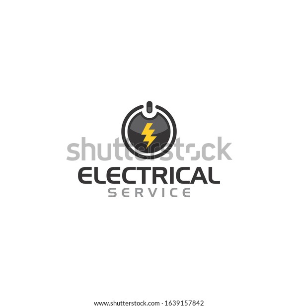 Creative innovation for electrician service\
Concept Logo Design