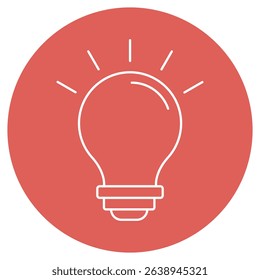 Creative Innovation icon, Ignite Ideas Fueling Growth Through Creative Innovation, From Concept to Breakthrough The Power of Creative Thinking, vector