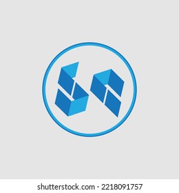 creative Innovation and technology company abstract vector logo template