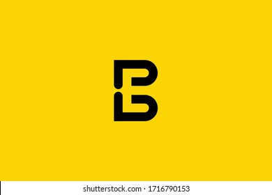 Creative Innovative Initial BE logo and EB logo. B Letter Minimal luxury Monogram. E Professional initial design. Premium Business typeface. Alphabet symbol and sign.