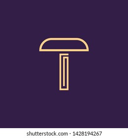 Creative Innovative Initial Letter logo IT TI TT T. Minimal luxury Monogram. Professional initial design. Premium Business typeface. Alphabet symbol and sign.