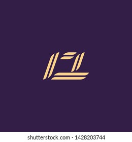 Creative Innovative Initial Letter logo LQ QL QQ Q. Minimal luxury Monogram. Professional initial design. Premium Business typeface. Alphabet symbol and sign.