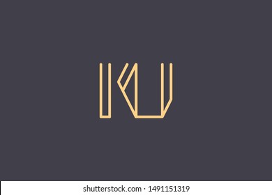 Creative Innovative Initial Letter logo K. Minimal luxury Monogram. Professional initial design. Premium Business typeface. Alphabet symbol and sign.