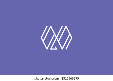 Creative Innovative Initial Letter logo QO OQ. Minimal luxury Monogram. Professional initial design. Premium Business typeface. Alphabet symbol and sign.
