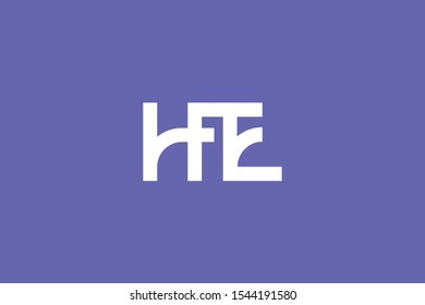 Creative Innovative Initial Letter logo HE EH. Minimal luxury Monogram. Professional initial design. Premium Business typeface. Alphabet symbol and sign.