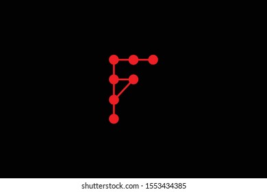 Creative Innovative Initial Letter logo F FF. Minimal luxury Monogram. Professional initial design. Premium Business typeface. Alphabet symbol and sign.