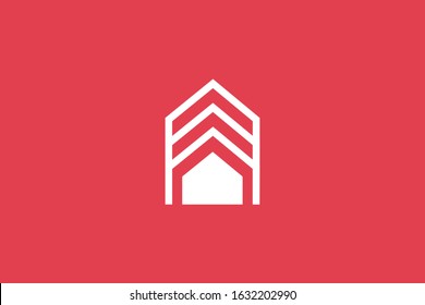 Creative Innovative Initial A Real Estate logo. A Letter House luxury Monogram. Professional initial Home design. Premium Business typeface. Alphabet symbol and sign.