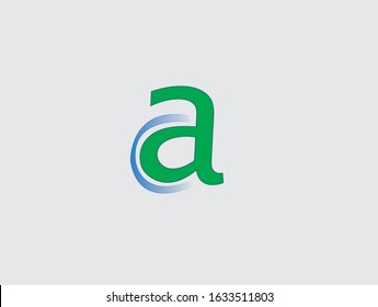 Creative Innovative  A letter logo. This is a vector.