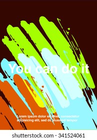 Creative inspiring motivation quote. Workout and fitness sport motivation quote. Creative vector typography poster concept.