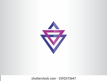 284 Inverted Triangle Logo Images, Stock Photos & Vectors | Shutterstock