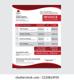 creative invoice templates free download