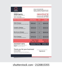 Creative Invoice Templates Free Download