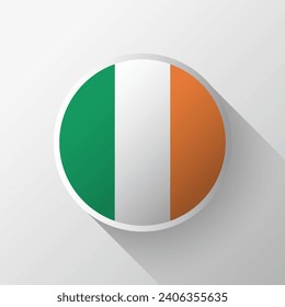 Creative Ireland Flag Circle Badge