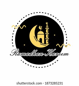 Creative islamic background design. Easy to edit with vector file. Can use for your logo, illustration and background. Especially about islamic day.