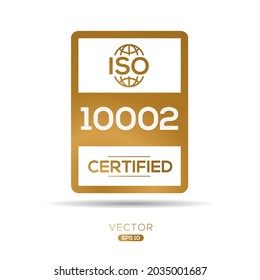 Creative (ISO 10002) Standard quality symbol, vector illustration.