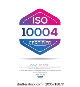 Creative (ISO 10004) Standard quality symbol, vector illustration.