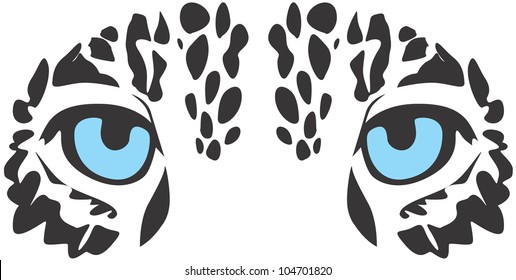 Creative Jaguar Eyes Illustration