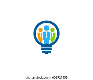 Creative Job Logo Design Element