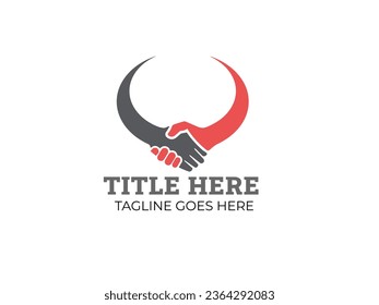 Creative Join Hands Logo Design