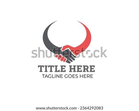 Creative Join Hands Logo Design