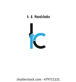Creative K- letter icon abstract logo design vector template.Business offer,partnership icon.Corporate business and industrial logotype symbol.Vector illustration