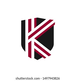 creative K Letter logo design vector graphic concept illustrations