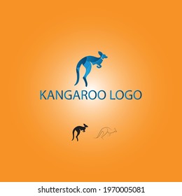 Creative Kangaroo vector logo design