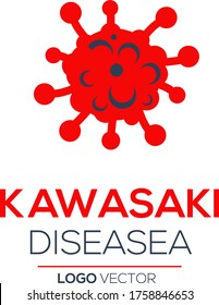 Creative (Kawasaki Disease) Logo,Vector Illustration.