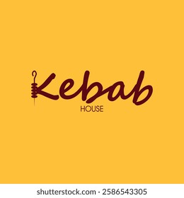 Creative Kebab logo for kebab business 