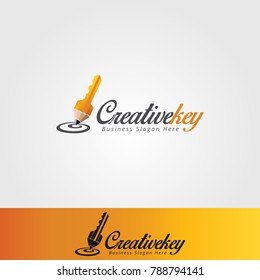 Creative Key is an Art & education Logo