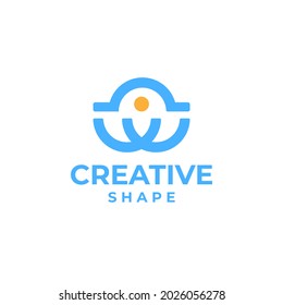 Creative key hole logo, creative security logo, key design, key hole design concept, abstract logo design, safety logo, unlock lock concept