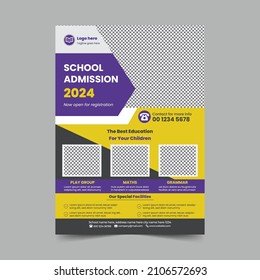 Creative Kids School Flyer Design